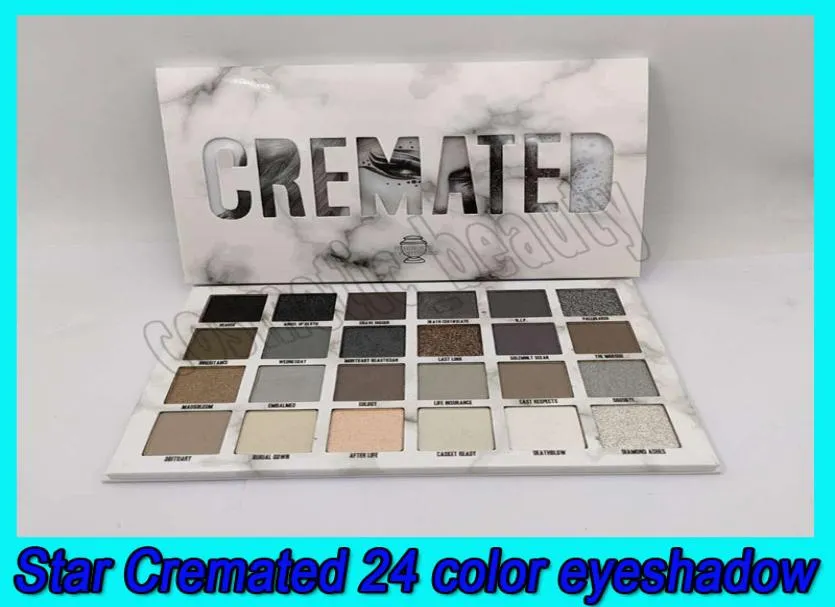 2020 Newest Five Star Cremated eyeshadow palette Makeup Cremated 24 color eyeshadow palette Shimmer Matte high quality8148701
