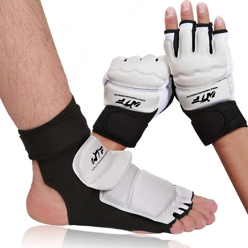 Skyddsutrustning taekwondo skydd sanda Training Taekwondo Handguard och Banket Match Protective Gear Foot Protector WTF Kickboxing Equipment 231122