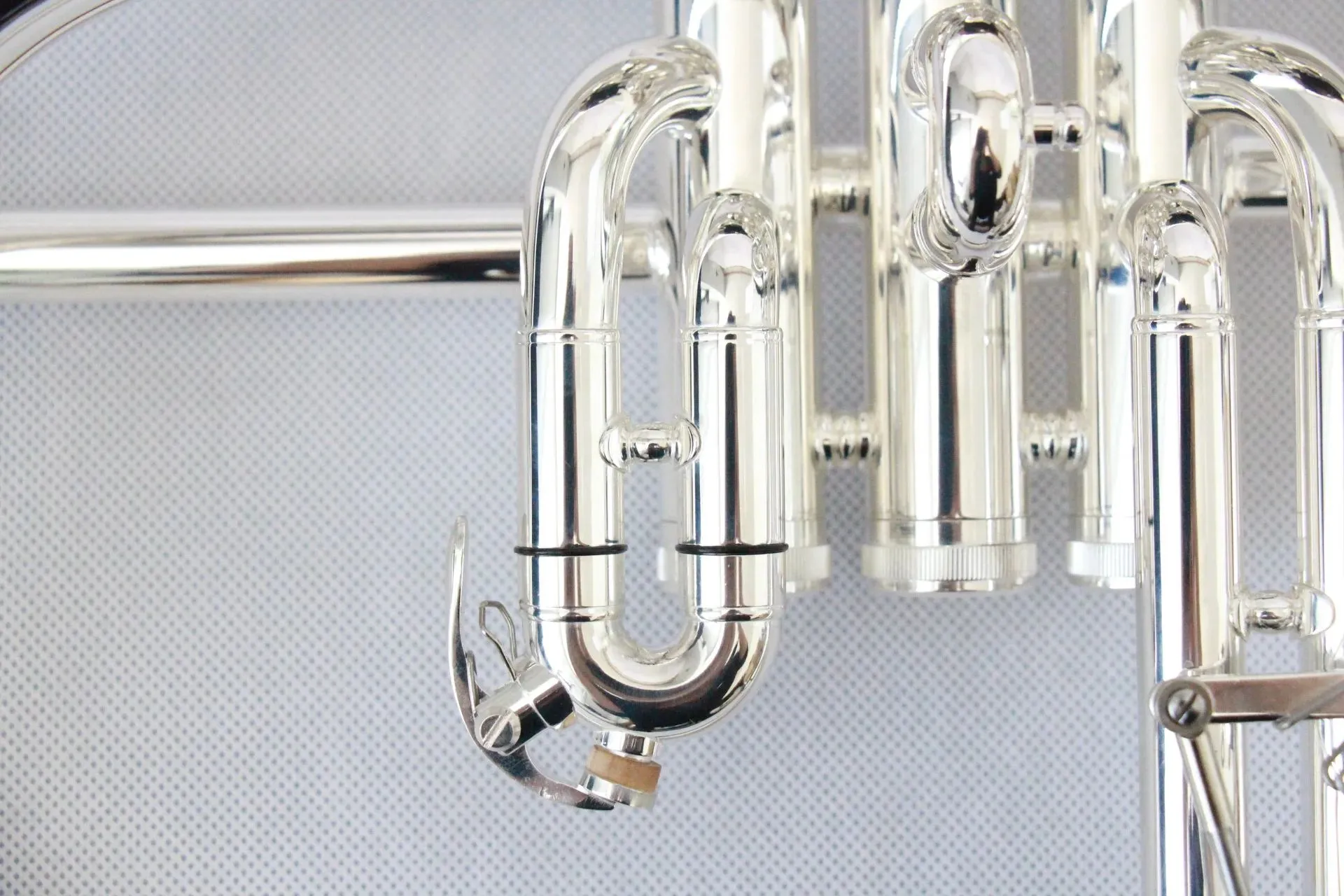 Högkvalitativ silverpläterad flugelhorn trumpetfabrik Handgjorda mässingsinstrument mest poppel silver flugelhorn