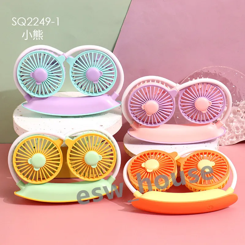 Colorful hanging neck fan グレー・ピンク ZTBF9160-PK.jpg?v=1715626877&