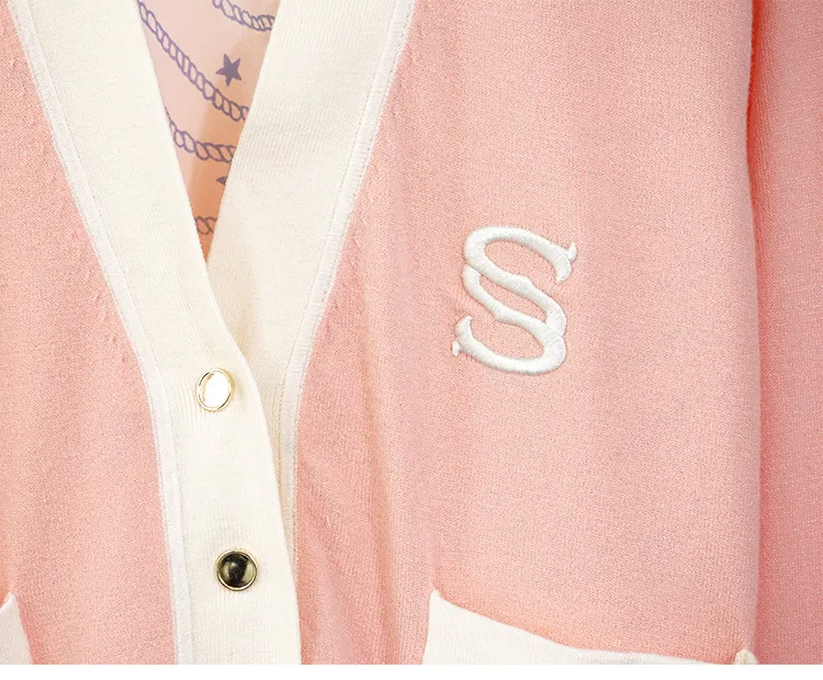 Sandro shop pink sweater