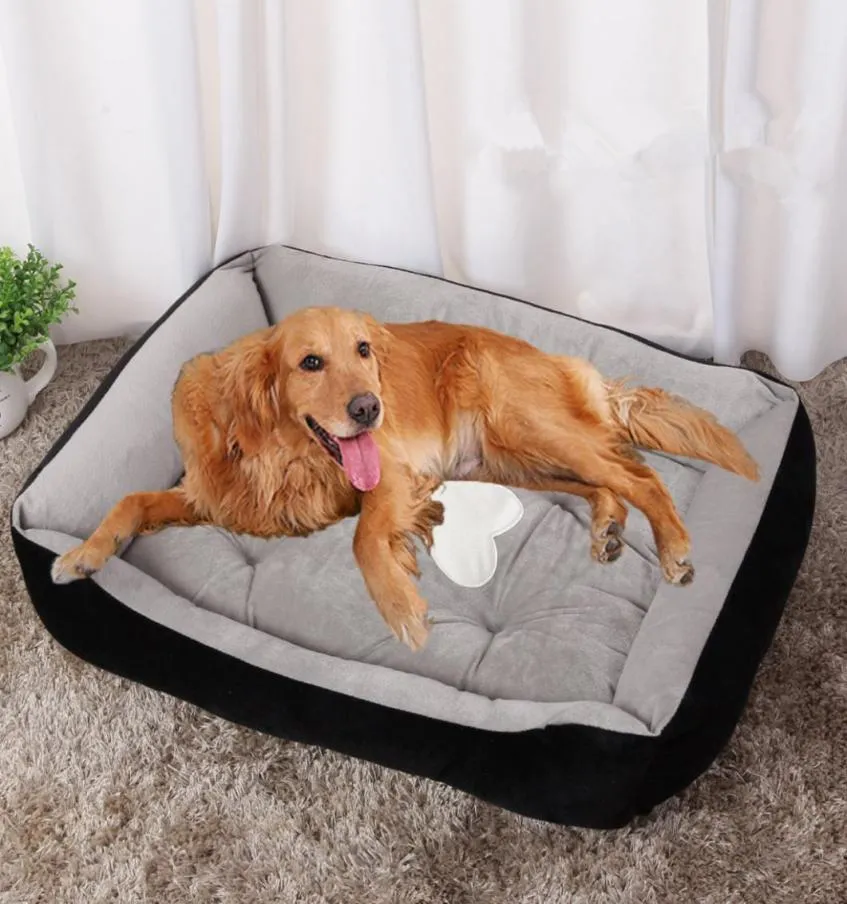 Bone Pet Bed Warm Pet Bed Linen For Small Medium Stor hund Soft Pet Bed For Dogs Washable House For Cat Puppy Cotton Kennel Wash 27003392