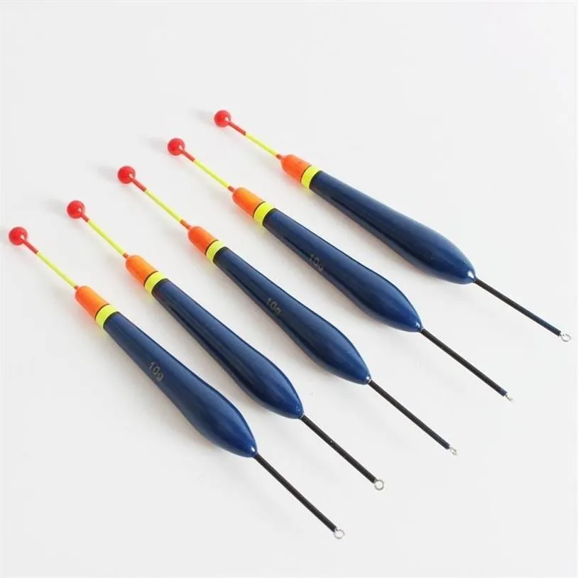 10pcs Lot Carg Fishing Floats Zestaw Bai Bobber Stick do Fish Tackle Pionowe 18cm 10G Akcesoria1296i