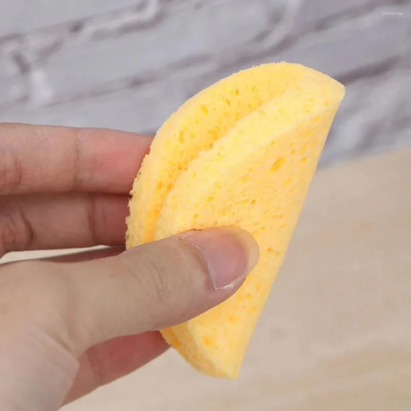 Makeup Sponges 10 PCS Rund ansikts tvätt ansiktsrengöring av hudvård exfolierande spa esteticians fundamentverktyg