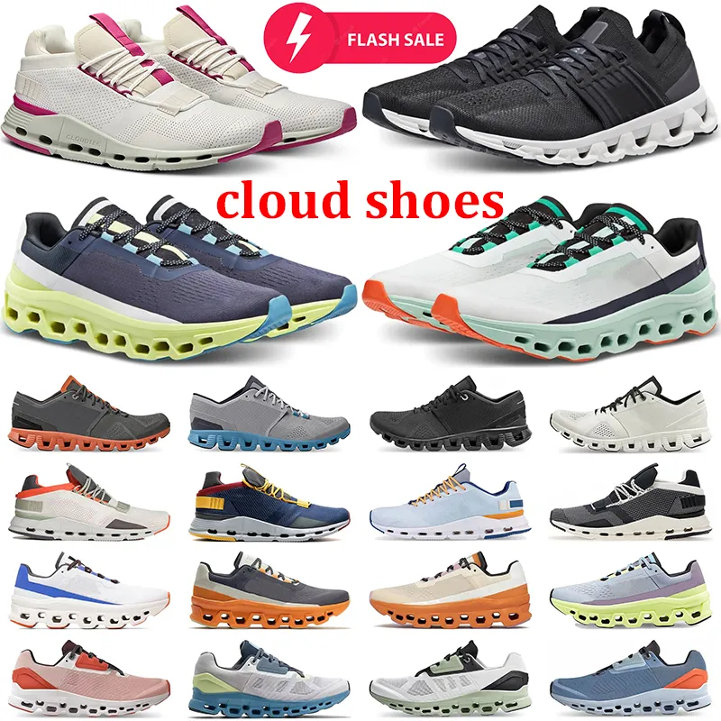 chaussures de course cloud cloudnova Neon Blanc Cyan cloudstratus Noir Aimant cloudmonster Rose Rouge Cloudswift Vert Gris cloudrunner entraîneur pour hommes