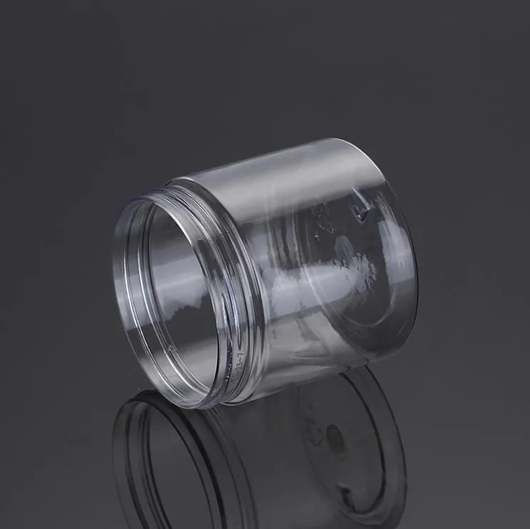 30ml 40ml 50ml 60ml 80ml accessories Thin Mint  Food Candy plastic Empty PET Clear jar bottles packaging tank dry herb flower Container Customizable SN4510