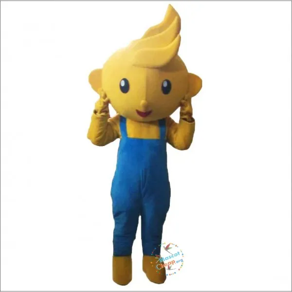 High Quality Boy Cartoon Homer Simpson Mascot Costume For Halloween