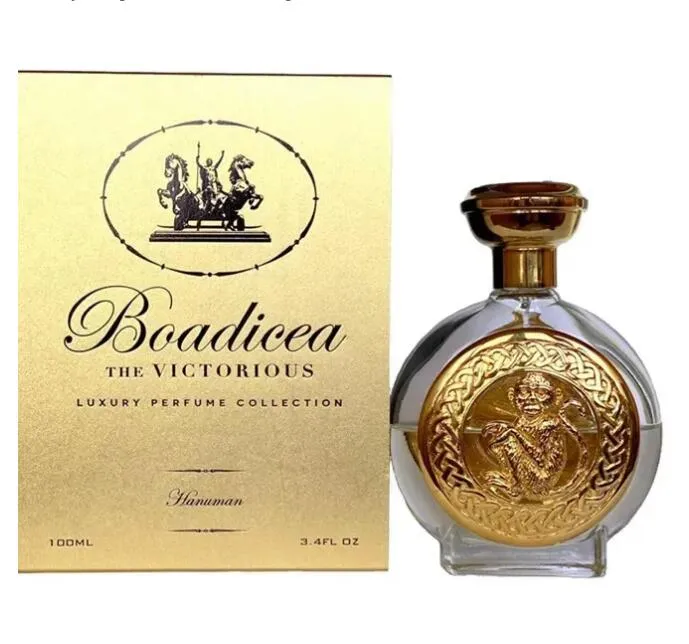 New arrival Boadicea the Victorious Fragrance Hanuman Golden Aries Valiant Aurica 100ML British royal perfume Long Lasting Smell Natural Parfum spray Cologne