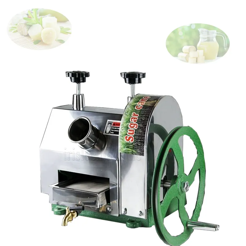 Máquina comercial de jugo de caña de azúcar, exprimidor Manual de caña de azúcar, máquina de escritorio, Manual, de acero inoxidable, multiusos