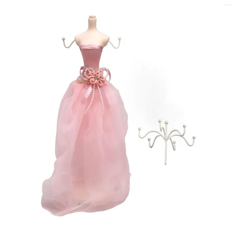 Sieraden zakjes kledingmodel oorbellen houder prachtige hars organizer decor mannequin kettingrek elegant stijlvol voor vrouwenwinkel