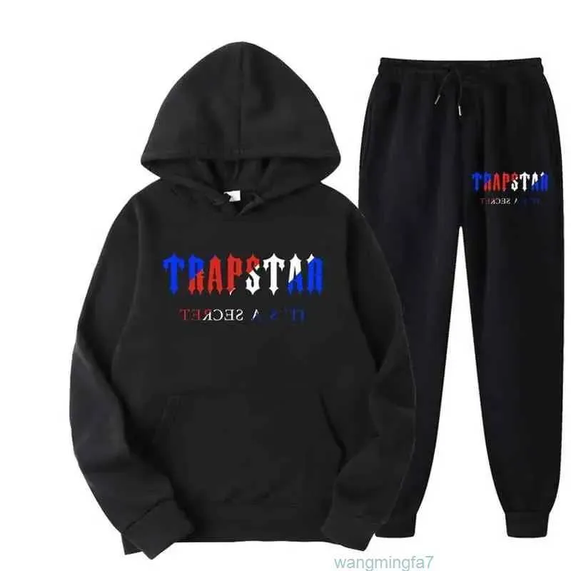 Camisetas para hombres Designer Trap Stars Impreso para 16 colores Cálido Pantalón de jogging de dos piezas Tamaño asiático S-3XL OJCB