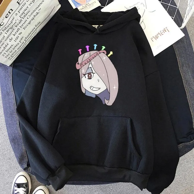 Felpe Con Cappuccio Da Uomo Little Witch Academia Fashion Manga