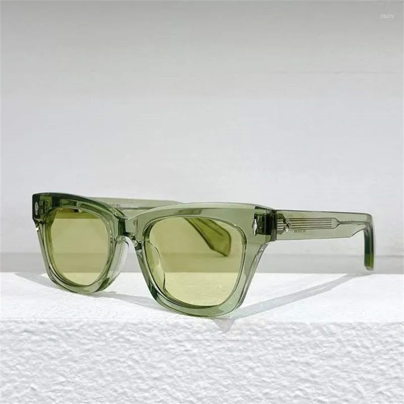 النظارات الشمسية Dealan Top Grade Men Acetate Frame Designer Marie Women Original Box Mage Polarized Colorful De Oculos