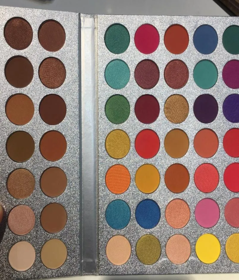 Skönhetsglasad smink underbar Me Eyeshadow Palette 63 Färg smink