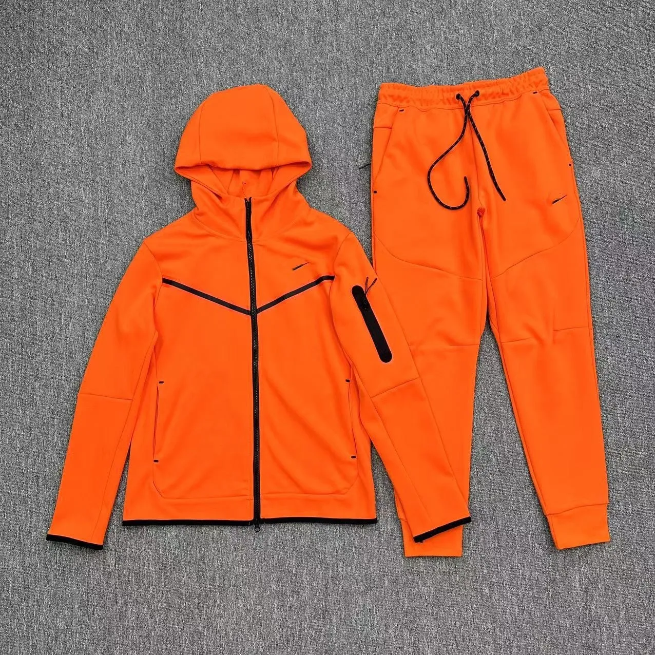 nike tech fleece electro orange
