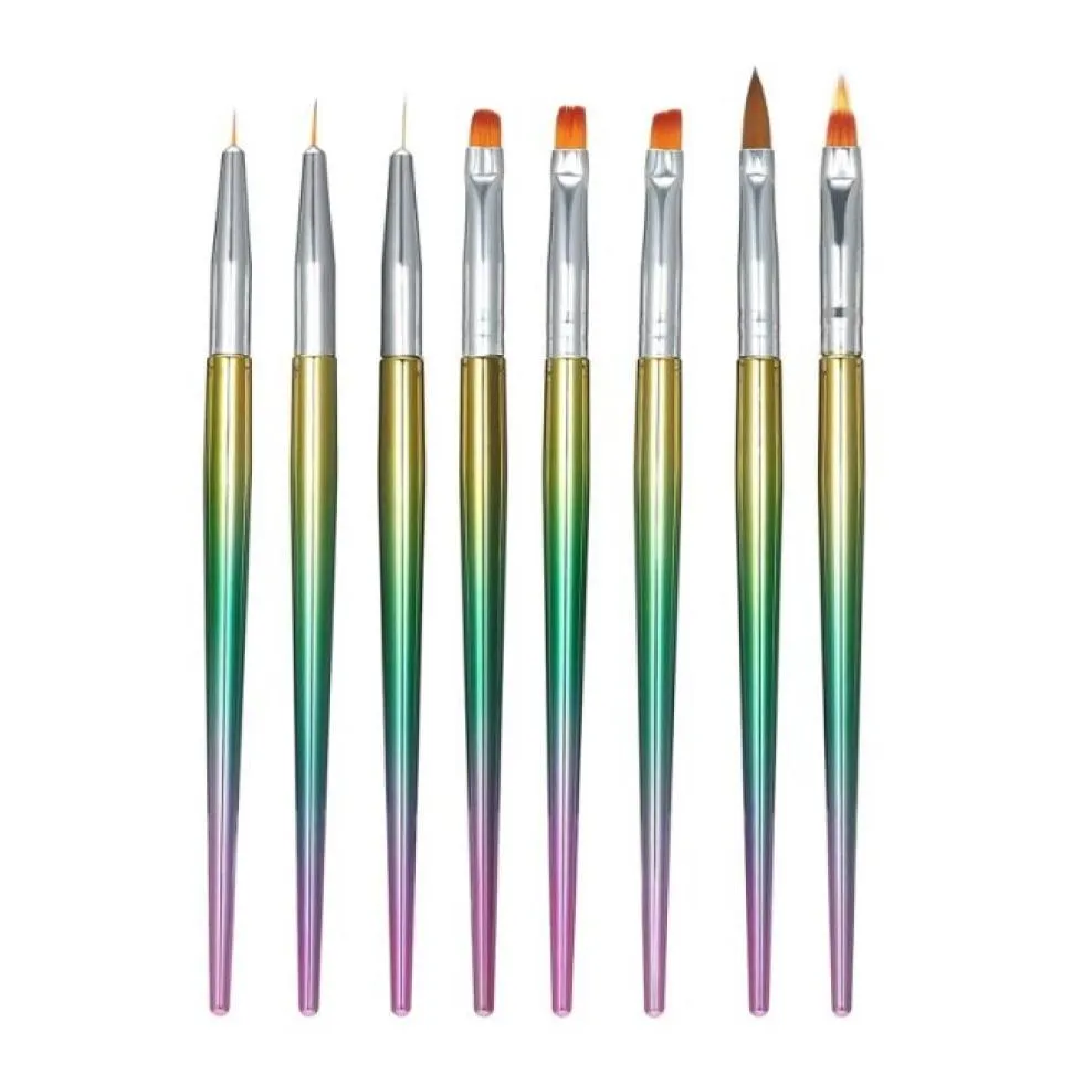 PiecesSet Of Nail Brush Pen Painting Set Used To Draw Patterns Set Art Tools Brushes7743621