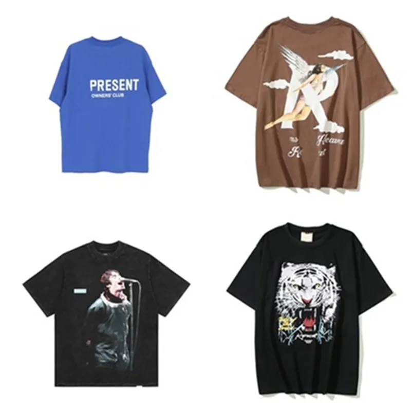 2023 Summer Mens Women Designers representa T Shirts Loose Popular in the UK Fashion Brands Cotton Tops Shirt Graphic Printing Tees Clothes Tshirts