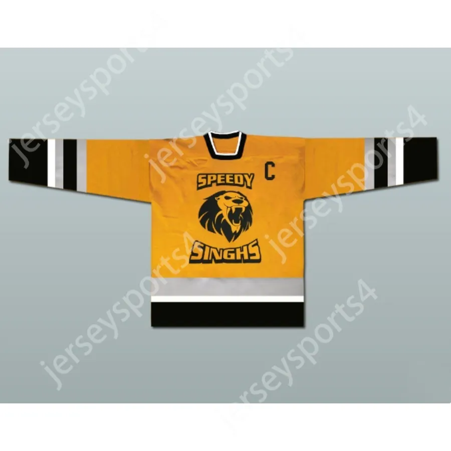 Custom RAJVEER SINGH (VINAY VIRMANI) SPEEDY SINGHS HOCKEY JERSEY BREAKAWAY MOVIE NEW Top Stitched S-M-L-XL-XXL-3XL-4XL-5XL-6XL