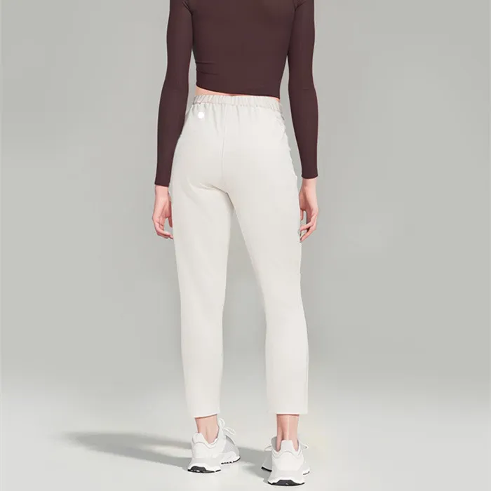 Pantalon Sport 7/8 Femme Taille Haute - Jogging Décontracté Élastique Séchage Rapide Pour Yoga, Fitness, Running Et Quotidien