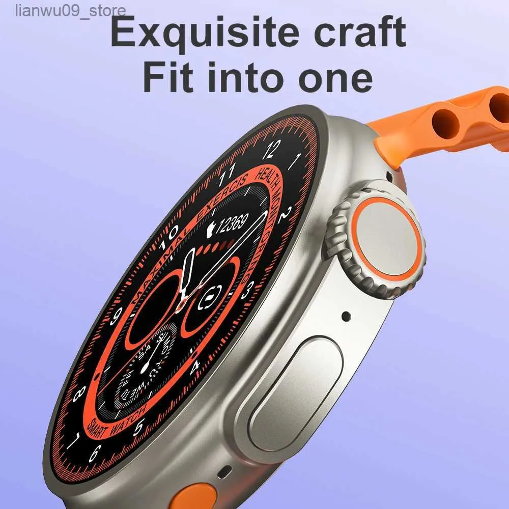 Relojes De Pulsera K9 Ultra Pro Pantalla Redonda Reloj Inteligente Hombres 1.39 Pulgadas 360 360 Bluetooth Llamada Deporte Tracket Carga Inalambrica Reloj Inteligente A Prueba De AguaQ231123 De 15 6 D...