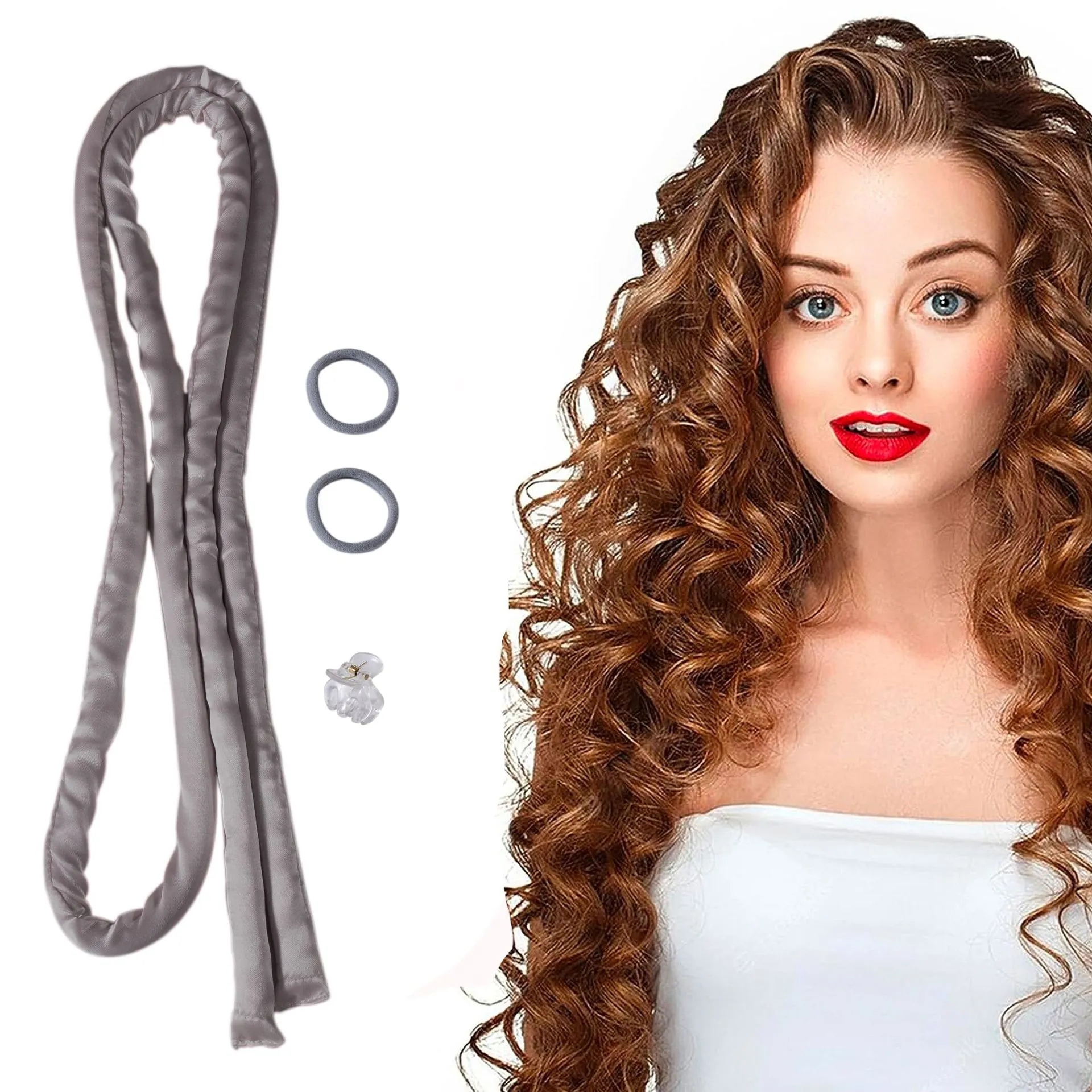 Nessun Calore Bigodini Capelli Piccole Onde Rulli Capelli Pigri Asta Di  Arricciatura Senza Calore Fai Da Te Fascia Dormire Riccioli Di Seta Morbidi  Cravatte Aste Perm Da 1,88 €