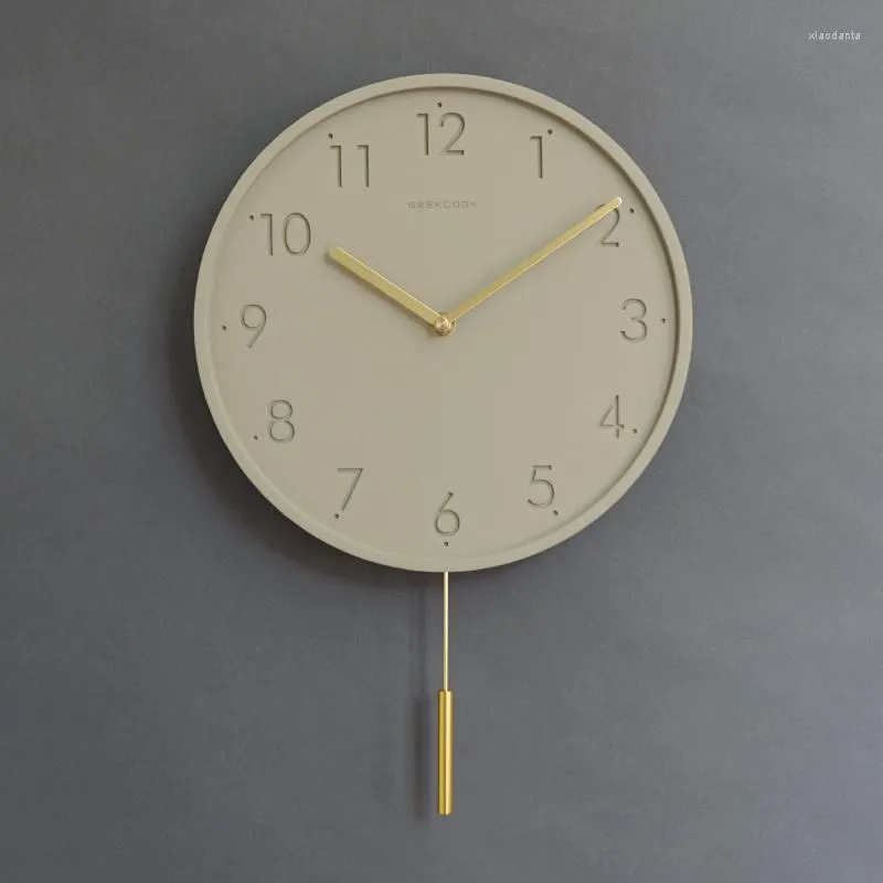 Wandklokken stille klok kwarts Kinderen Noordse ontwerp slaapkamer ongewone slinger moderne woonkamer reloj pendulo decor