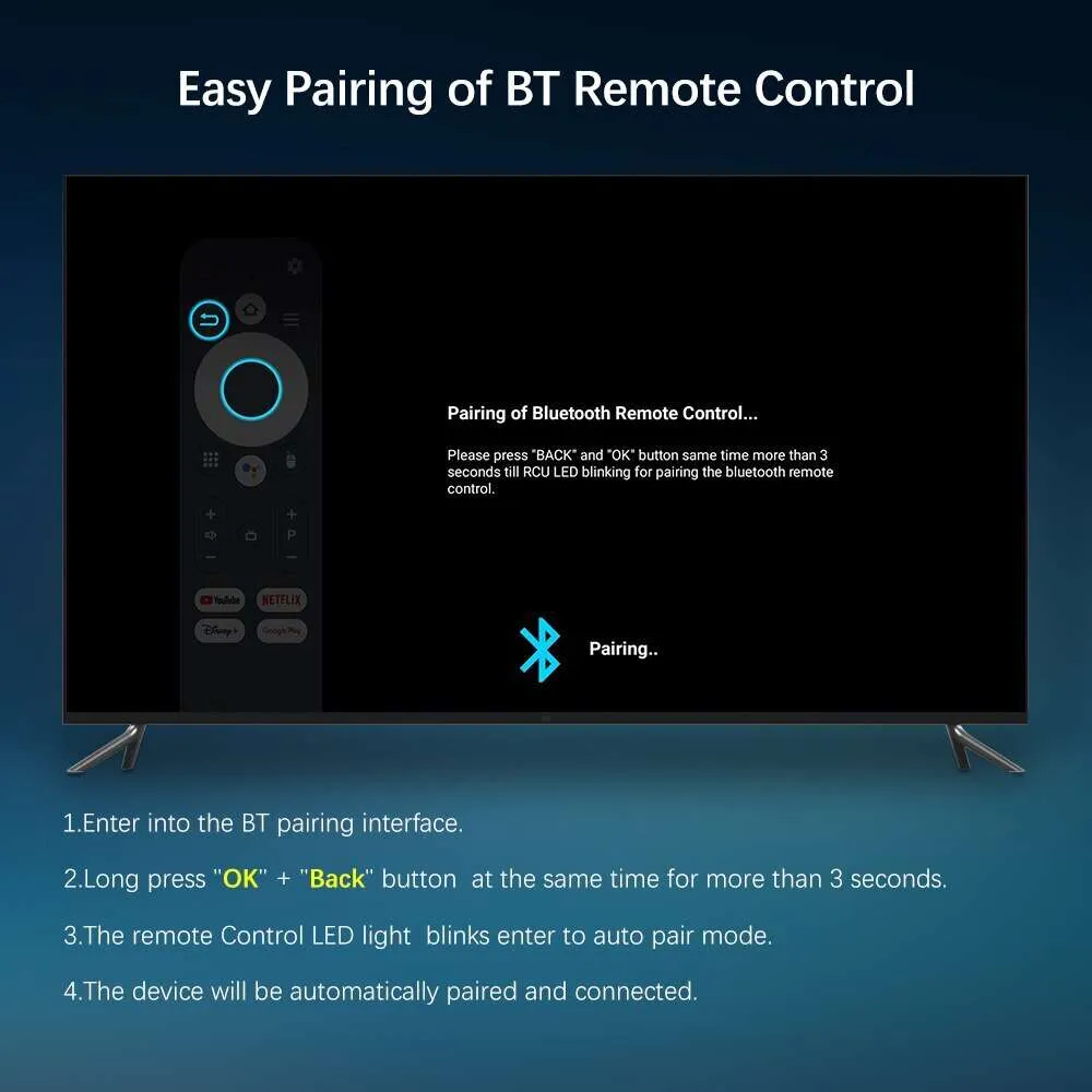 DQ06 ATV Mini TV Stick Android12 Allwinner H618 Quad Core Cortex A53  Support 8K Video 4K Wifi6 BT Voice Remote Smart TV Box