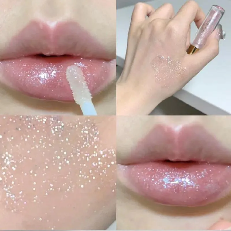 Läppglans fuktgivande fyllig explosiva sexiga läppar plumper långvarig glänsande nyans makeup gelé koreansk kosmetika