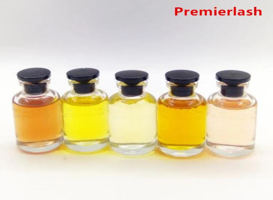 Premierlash parfums conjunto senhora fragrância 5 cheiro tipo perfume 10ml 5 pçs topo para mulher marca perfume conjunto epacket ship6519212