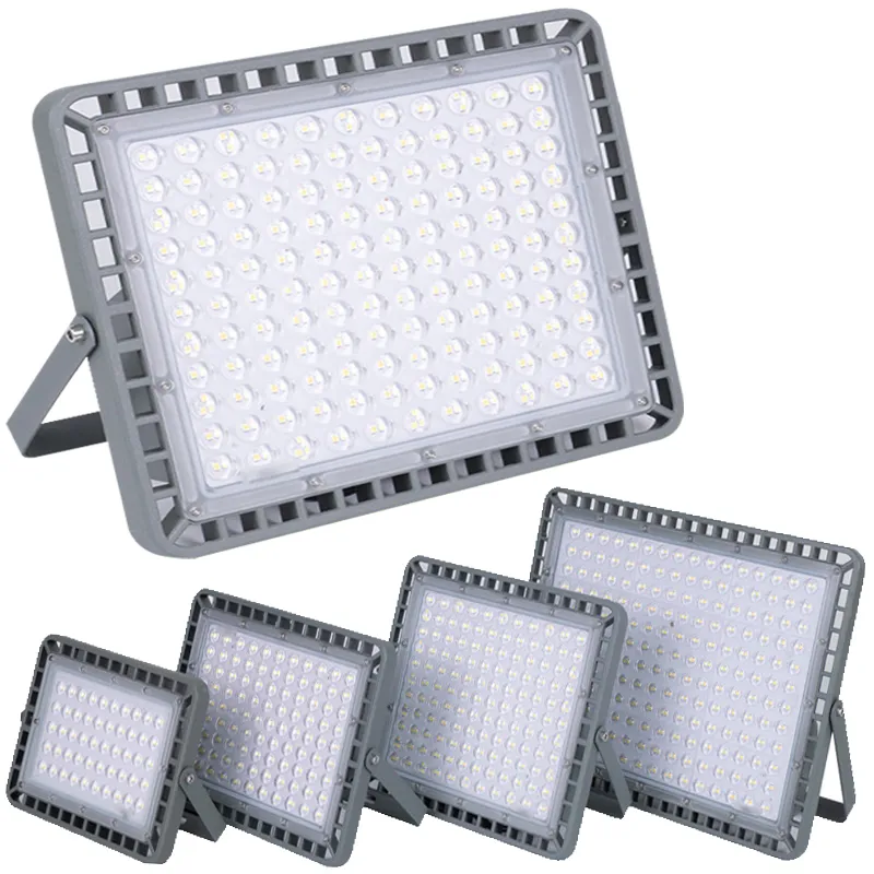 Reflektory 300 W 150LM/W RA80 Outdoor Reflight LED Moduł 6. generacji Ultra-cienki światło powodziowe do oświetlenia wewnątrz i na zewnątrz (zimne białe 100W)