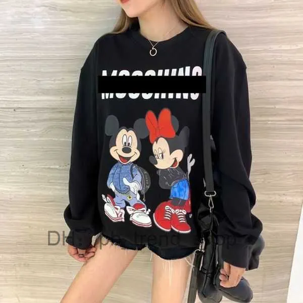 Moschino Hoodie Oversized Autumn Womens Designers Hoodys Sweater