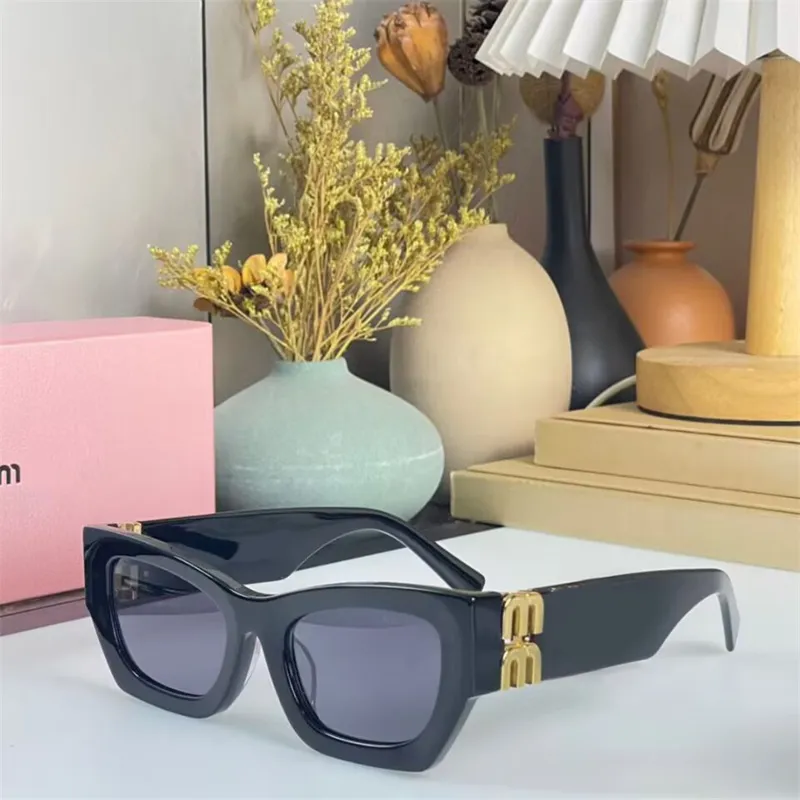 Designer sunglasses for women miu eyewear sun glasses summer shades lunette trendy designer glasses round acetate frame classical famous casual ga037