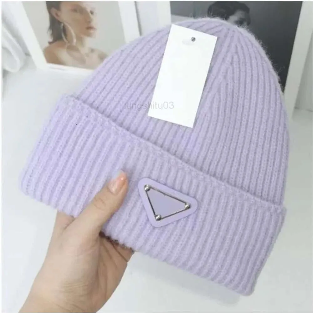 Beanie / Skull Caps Beanies Designer Outono e Inverno Feijão Homens Design de Moda Chapéus de Malha Boné de Lã Carta Jacquard Unissex Crânio Quente Hatwarm