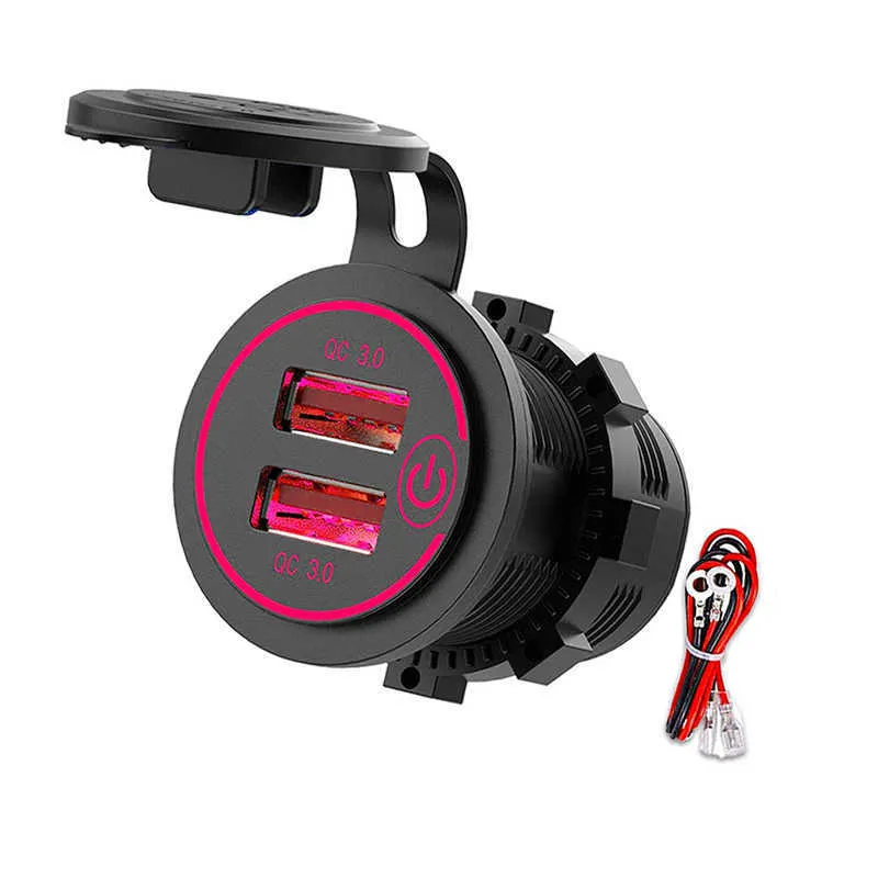 Adattatore accendisigari 3 in 1 con ricarica rapida USB+PD da 120 W e 3 prese (12-24 V) per auto, camion e SUV. | Leroy Merlin