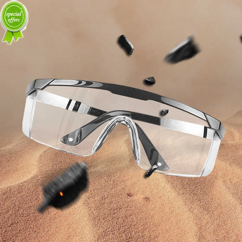 Motosiklet Açık Binicilik Antisplash Rüzgar Tozu Kanıtı Gözlük Goggles Çok Fonksiyonlu Motosiklet Laboratuvarı Boya Endüstriyel Gözlükler 1 PC