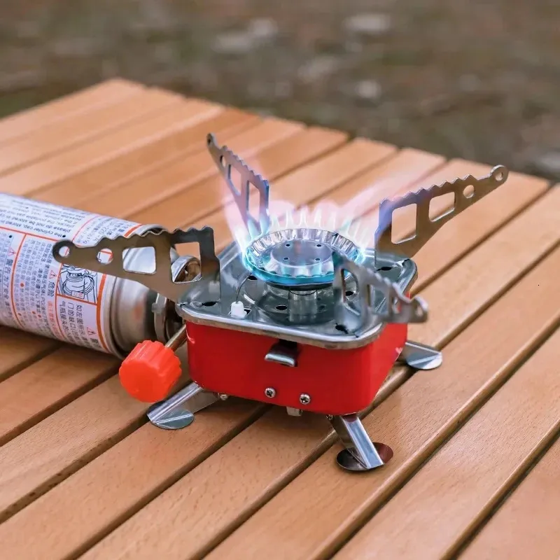 Réchaud Camping Ultraléger DECHO-C 25g - Alliage Titane - 2700W - Pliable Pour Randonnée