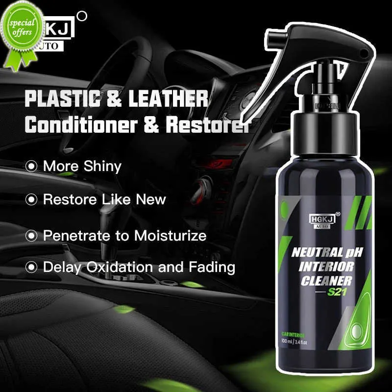 Novo tipo de agente de reparo de polimento de revestimento de plástico de carro, ferramenta de limpeza de pintura de corpo de carro, cuidados com detalhes de carro HGKJ 50ml