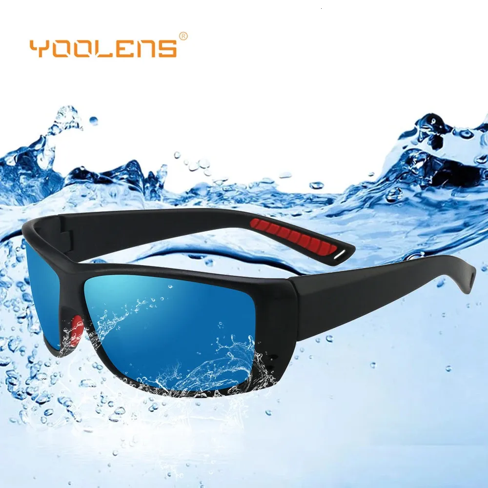 YOOLENS Vintage Polarized Floating Mountaineering Sunglasses For