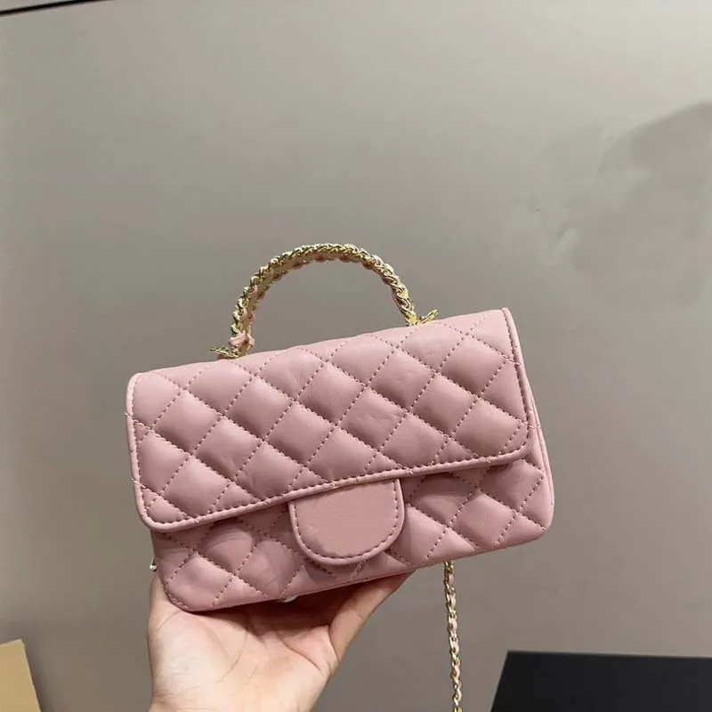 Tasarımcı Omuz Çantası Kadın Çanta Kabulleri Crossbody Tag Cover Style Metal Zincir Çanta Lüks Omuz Çantası ve Çok Tek Moda Ürün Mini Cüzdan