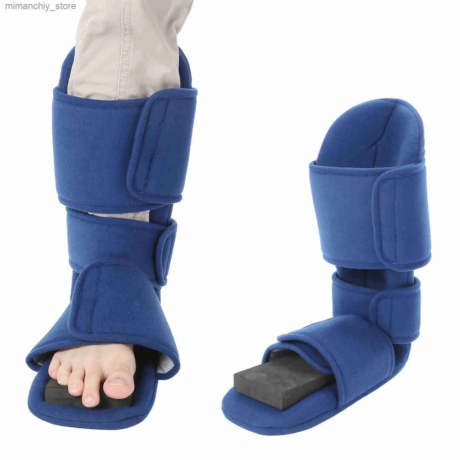 Ankle Support Ank Foot Support Brace Soft Thick Comfortab 90 Degree Fixed Ank Foot Orthosis Stabilizer Brace Drop Guard Sprain Splint Q231124