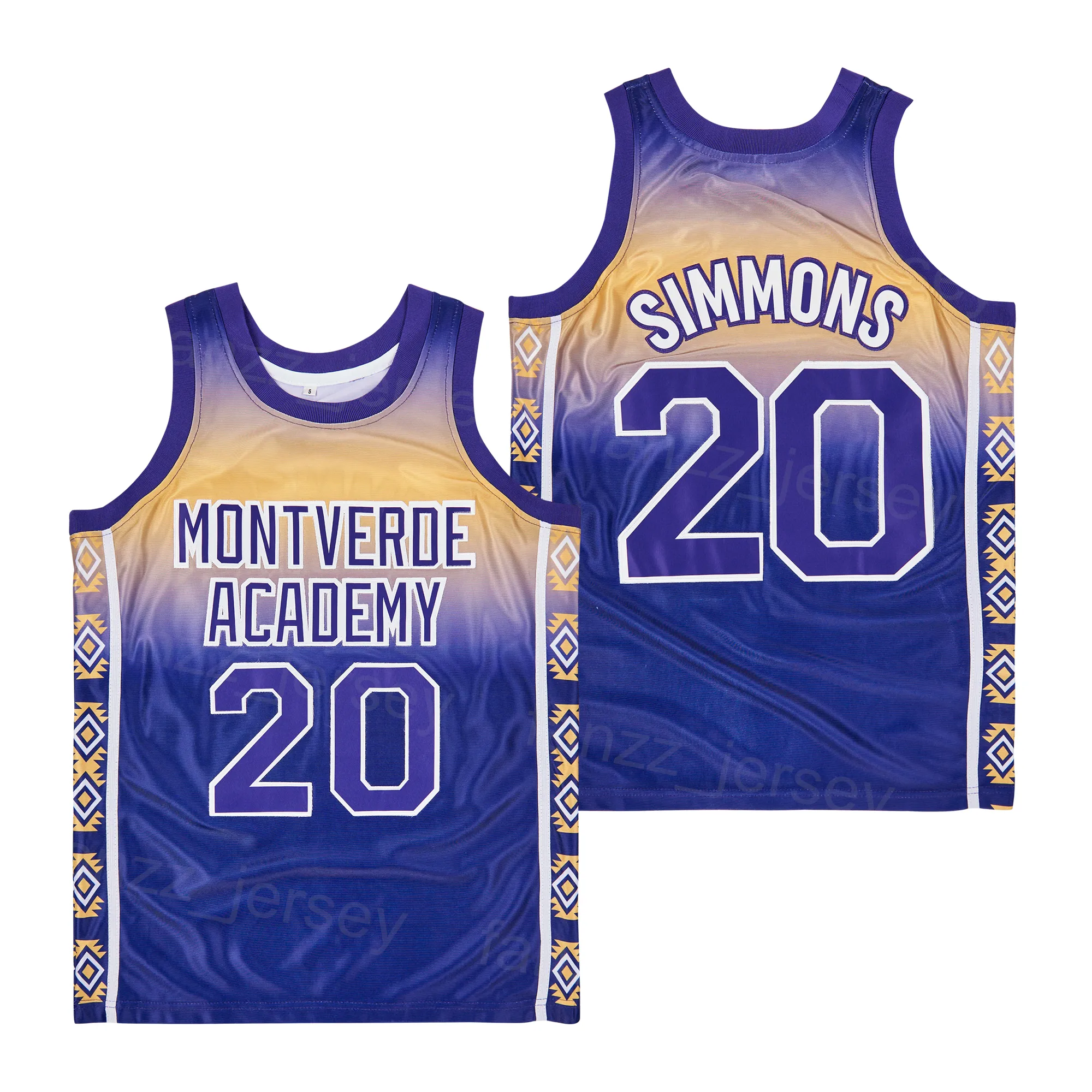 High School Montverde Academy Jersey Basketball Ben Simmons 20 Marmol Team Color Moive Moive Hiphop College Stitched University Camiseta Retro Tamano S XXXL De 12 23 DHgate