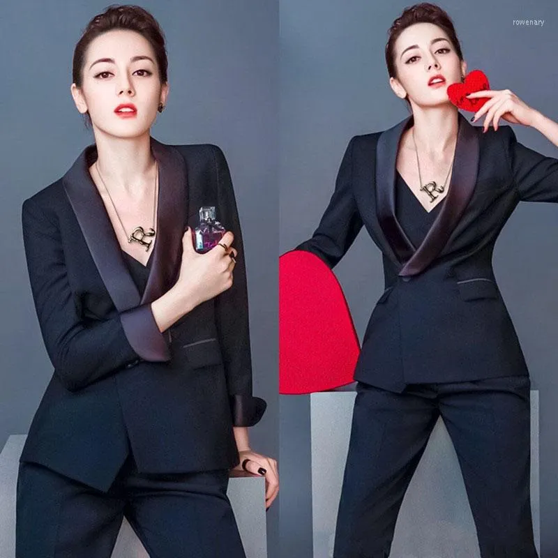 Women's Tracksuits Lady's Formal Wedding Tuxedo Suits Female Office Business Uniform Women Custom Made 2 Pieces Women's Suit