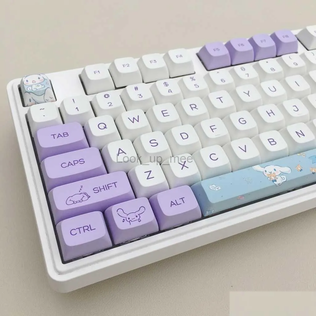 Yugug Cute Kawaii Keyboard Keycaps 145 Keys, Xda Profile, Sublimation