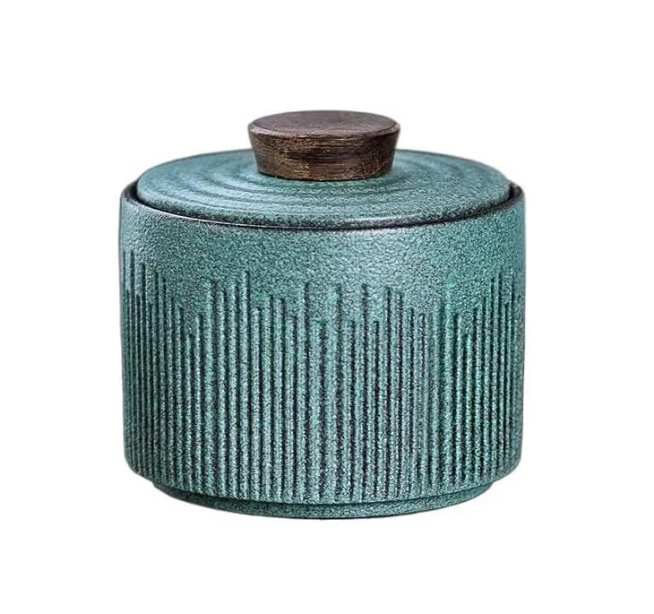 Petite Boîte à Thé Japonaise En Céramique - 200 Ml - étanche - Design Portable - Pour Thé, Café, épices