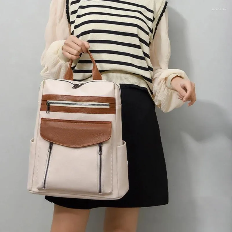 School Bags Women Lightweight Backpack Purse Multipurpose Anti Theft Ladies Shoulder Bag Versatile Travel From 27 33 DHgate