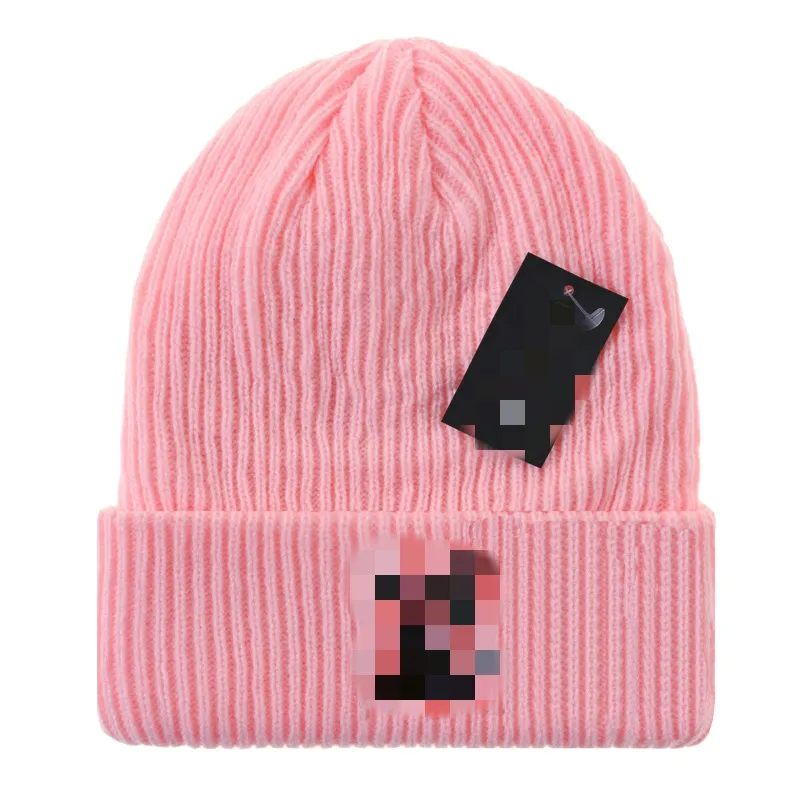 NEW Winter Hat Mens Women Designers Beanie Hats Bonnet Winter Knitted Wool Hat Plus Veet Cap K-15