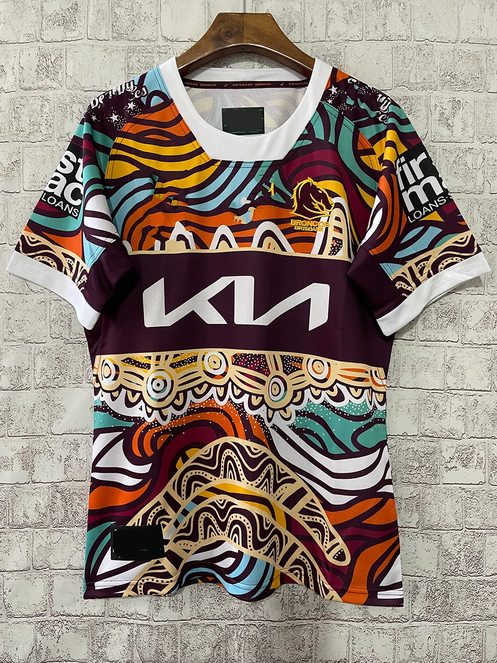 【激レア・ラグビー】Brisbane Broncos DHgate.com:Brisbane Broncos 2024 Rugby Jersey Retro 1992