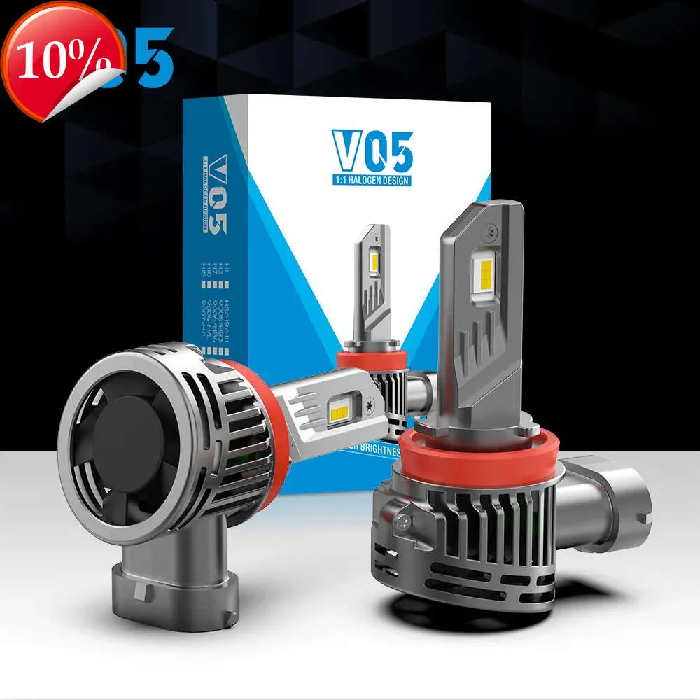 Yeni 2pcs Yüksek Güçlü Yüksek Parlaklık 110W Otomatik LED Işıklar Far Far Araç Işığı H4 H7 H11 9005 9012 Otomobil kafa lambası vurgulamak