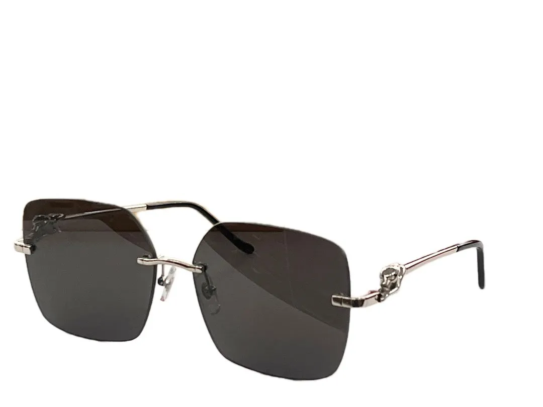 Damen-Sonnenbrille für Damen und Herren, Sonnenbrille für Herren, modischer Stil, schützt die Augen, UV400-Linse, mit zufälliger Box und Etui 0399