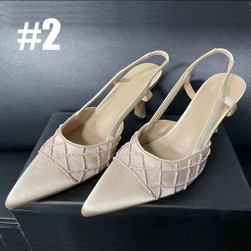 7 Brands Premium Fashion Womens Heels With Box Balen Ciaga Real Letaher ...